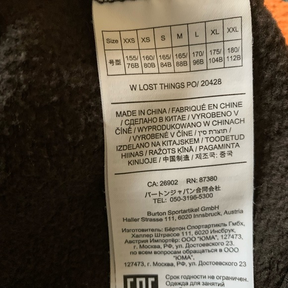 Button - Womens Lost Things Hoodie - Picture 4 of 4